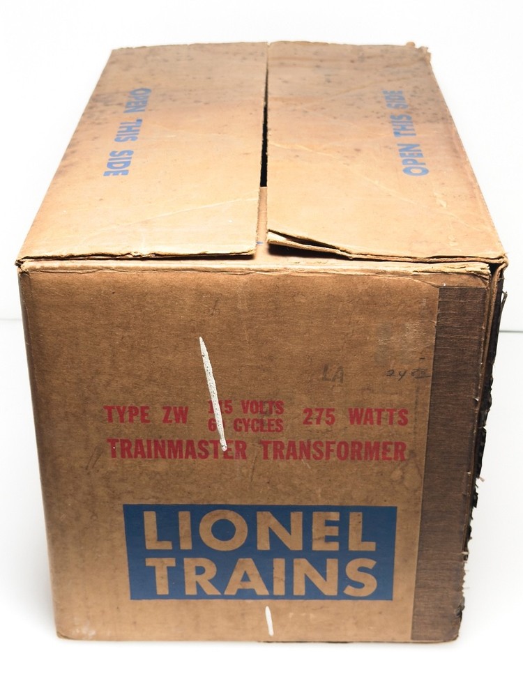 LIONEL Multi Control TrainMaster Type ZW Transformer w/ Box