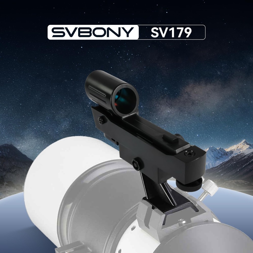 SVBONY Red Dot Finderscope, Star Pointer Compatible for Celestron 80EQ 80DX...