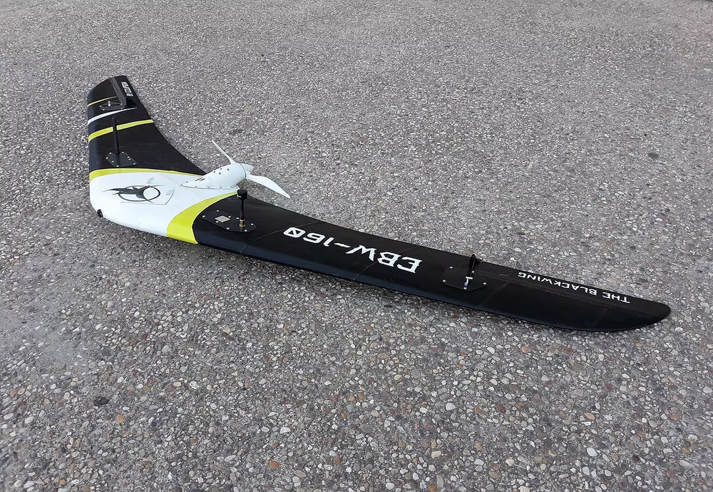 The Ravens Forge Eclipson UAV Blackwing 3D Printed AERO RC Airplane Kit