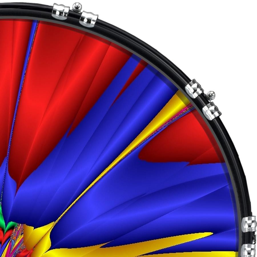 20" Custom Bass Kick Drum Front Head Graphical Explosive 12