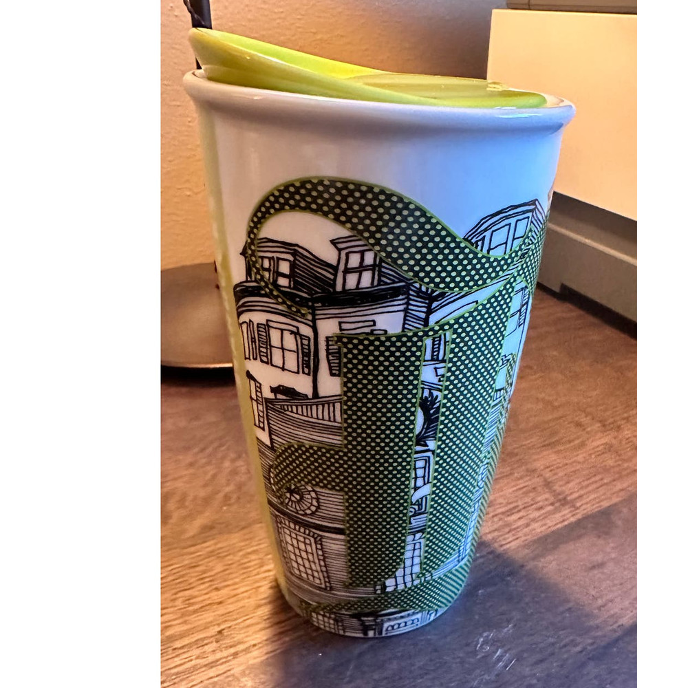 STARBUCKS 2015 BOSTON CERAMIC TUMBER; EUC