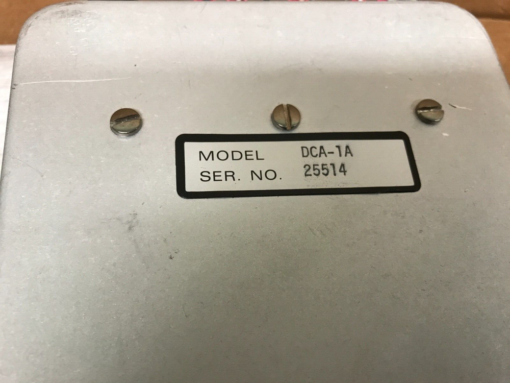 DCA-1A DC AMPLIFIER