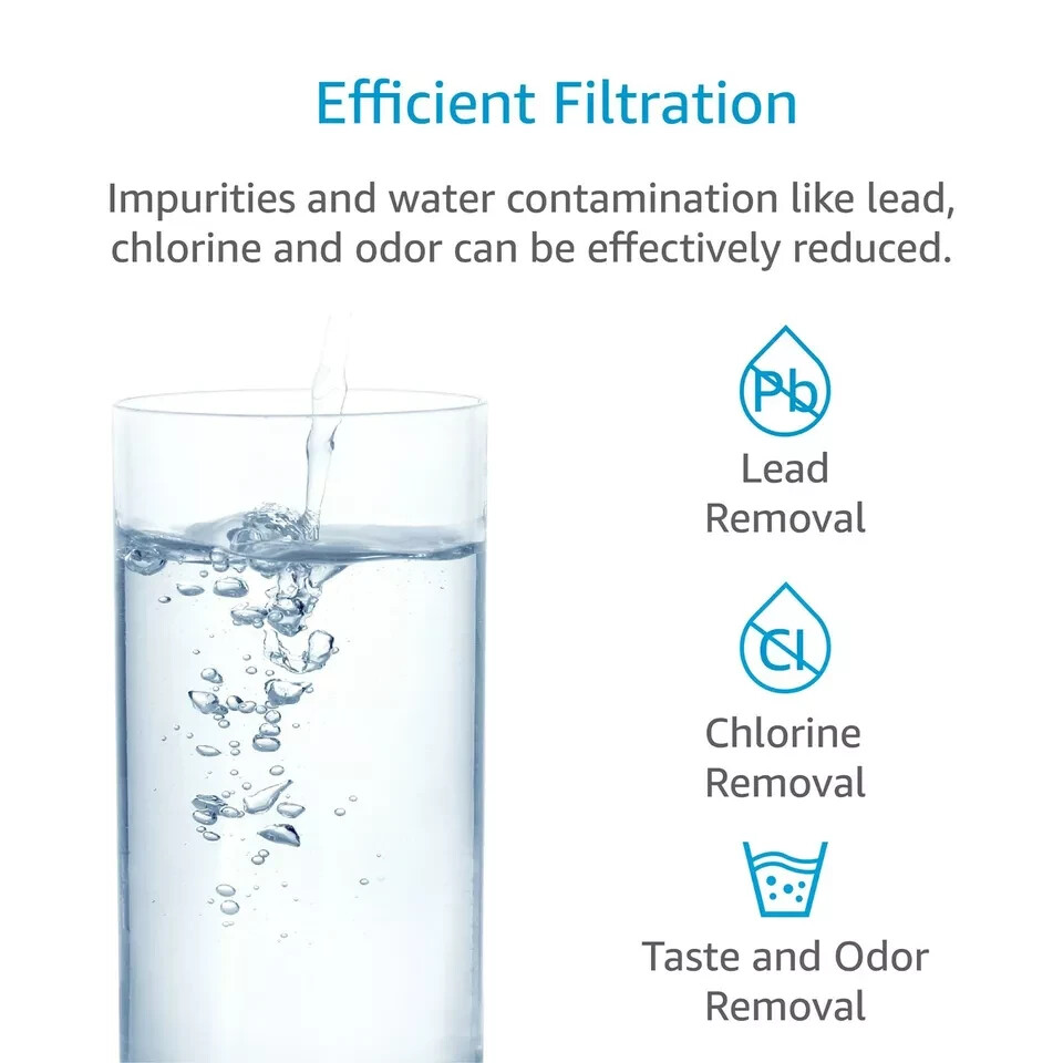 AQUA CREST DW2042FR-09 Refrigerator Water Filter,Replacement for Daewoo DW2042FR