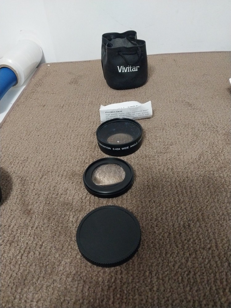 Vivitar HD 0.43x Wide Angle conversion lens, 58mm