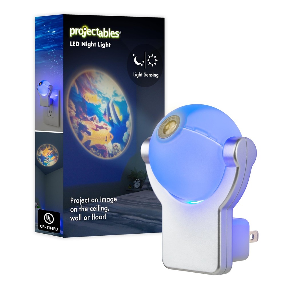 Projectables 11296 Tropical Fish LED Plug-In Night Light Projector