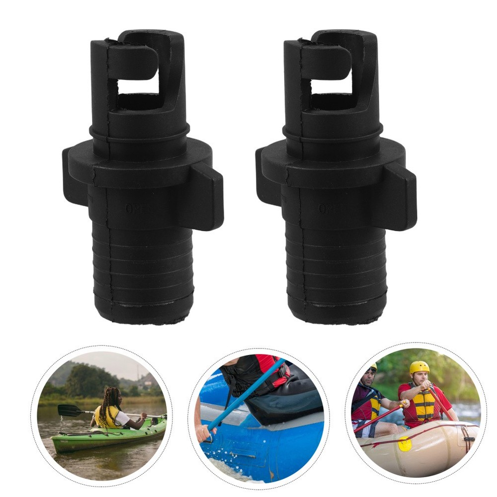 4 Pcs Paddle Board Valve Replacement Inflatable Boat Sup Pump Adapter
