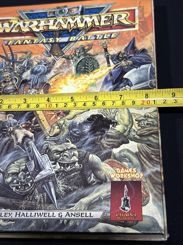 Fantasy Battle Warhammer Games Workshop Citadel 1987 Book