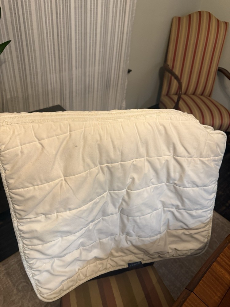 Passier White Dressage Saddle Pad FlexiPad