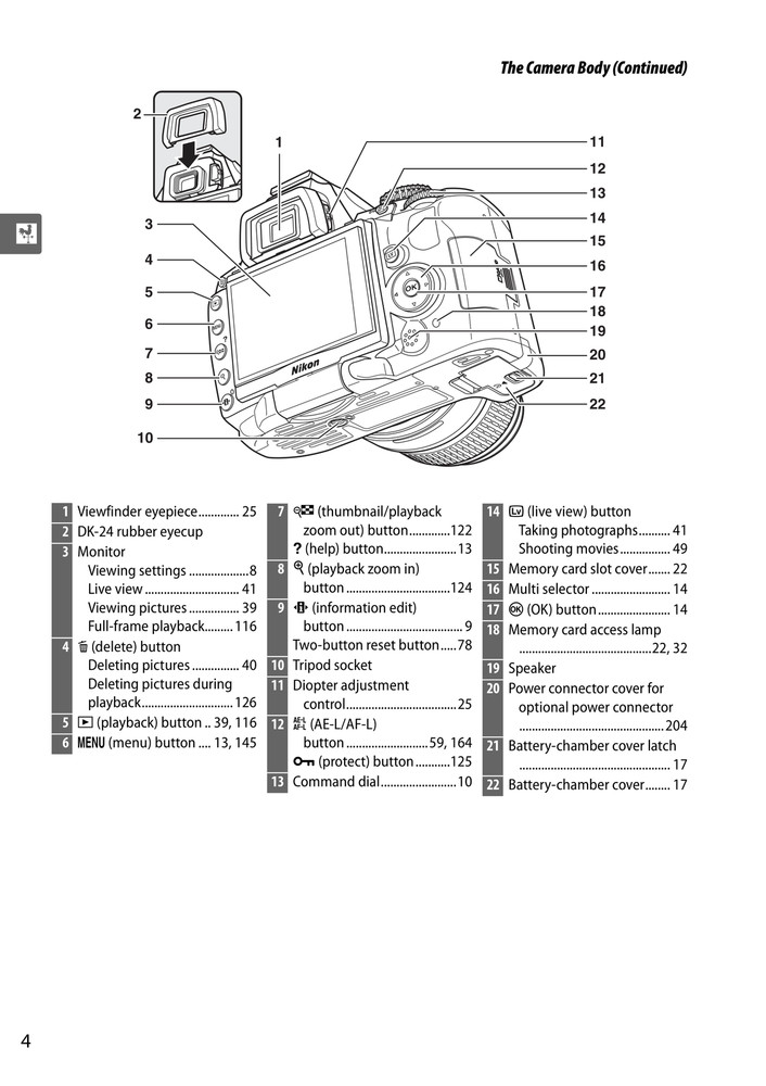 Nikon D5000 — User Manual Owners Guide Reference — 253 Pages — USA Made