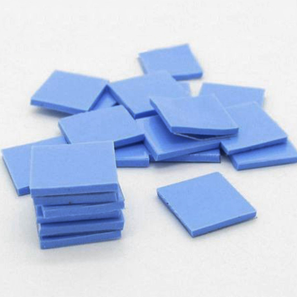 100pc 100x100x1mm GPU CPU Heatsink Cooling Thermal Conductive Silicone Pad Tool