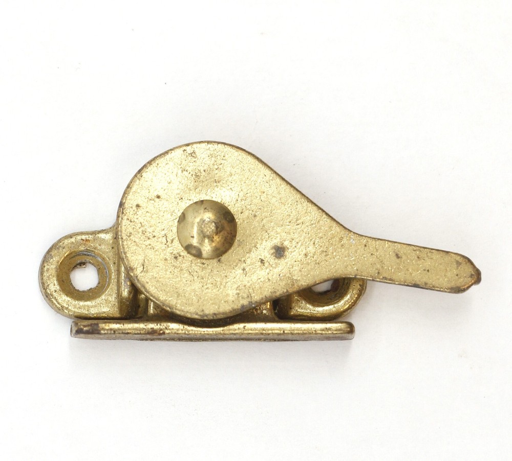 Vintage Brass Side Window Sash Lock