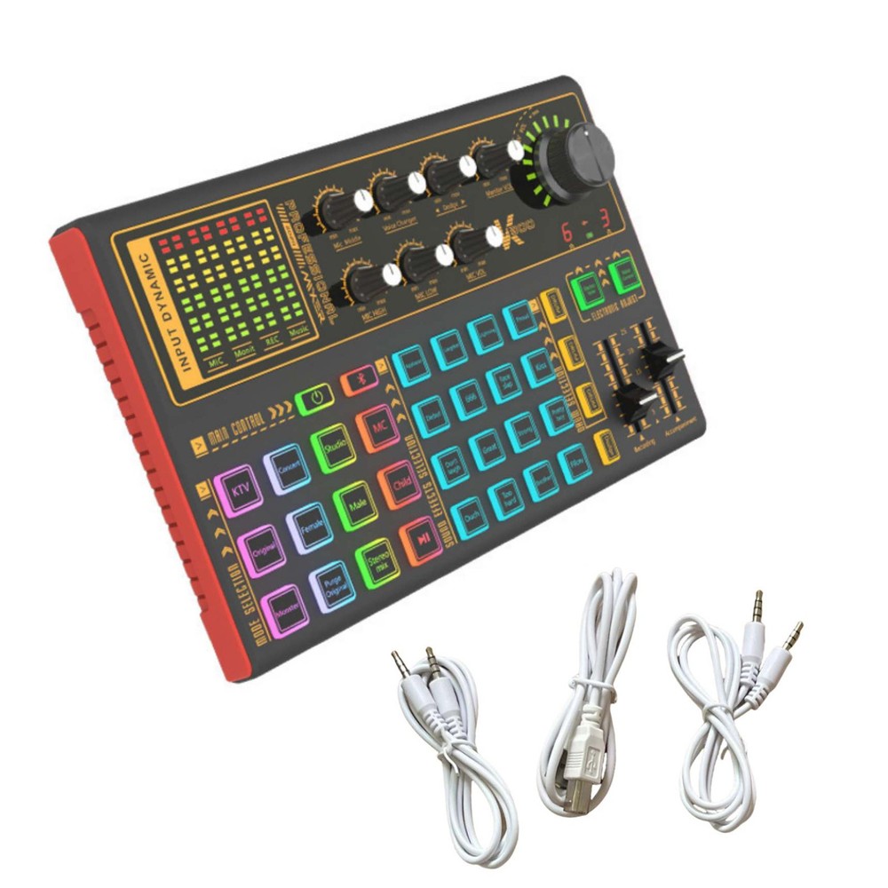 K300 Versatile Sound Card For Win/Mac OS/Android/IOS Wide Compatibility