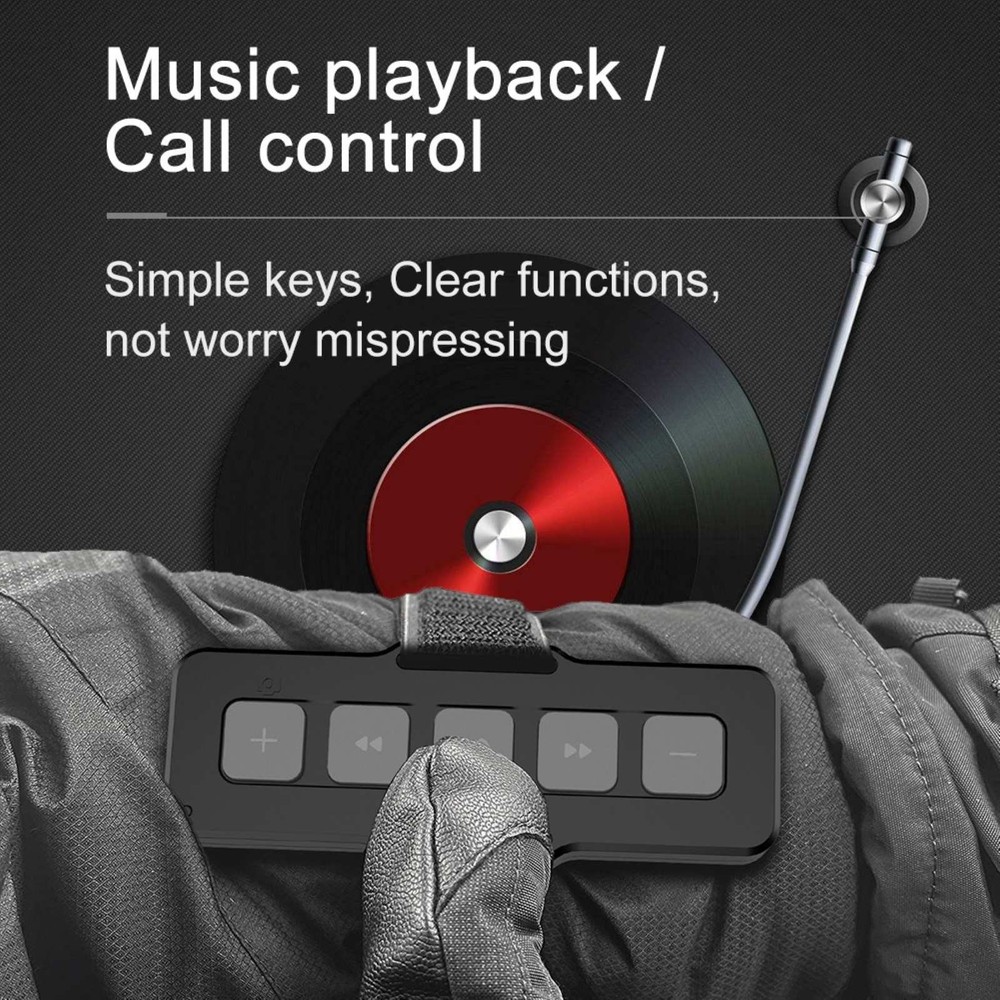 Waterproof BT006 Wireless Bluetooth Audio Music Play Phone Remote Controller