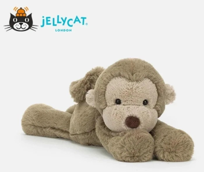 Jellycat Smudge Monkey Medium NWT with Label Dust Bag Plush Gift
