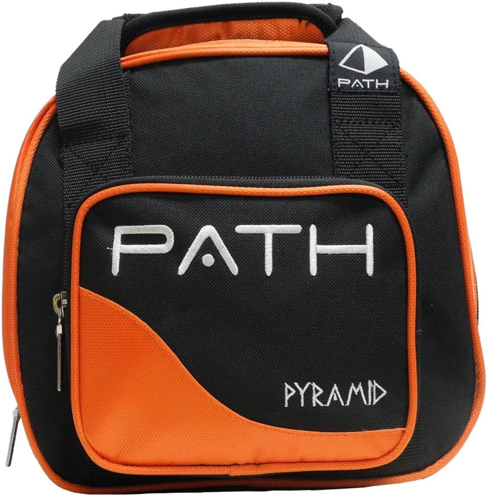 Path Plus One Spare Tote Bowling Bag with Front Accessory Pocket - Holds One ...