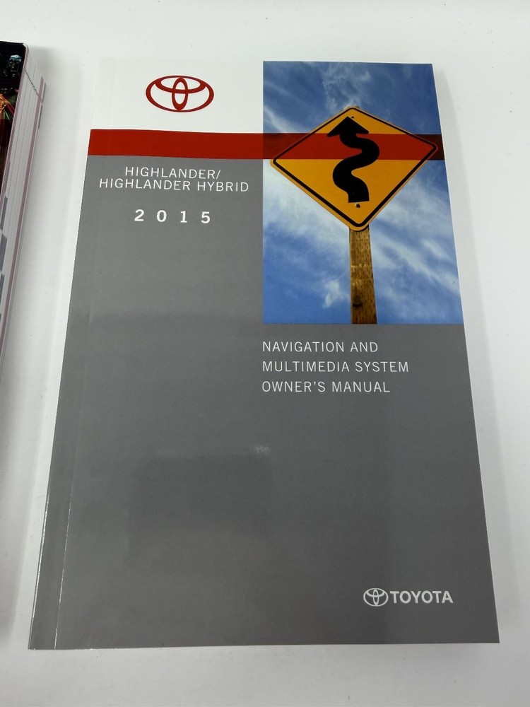 2015 Toyota Highlander Owners Manual OEM Complete Set