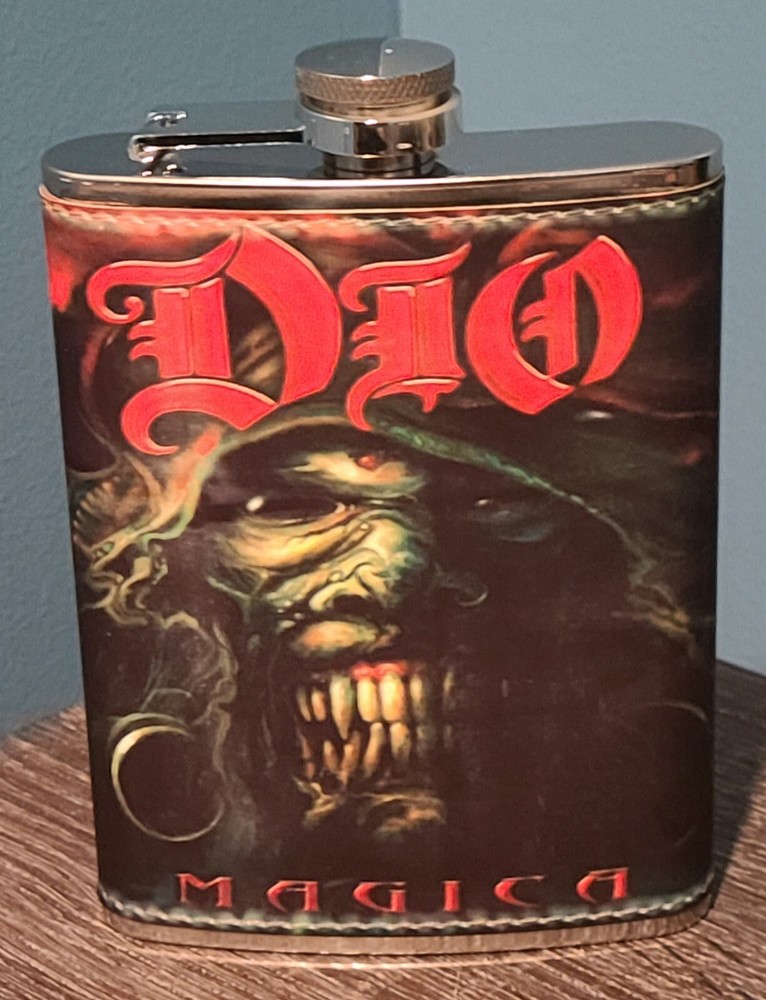 Dio: Magica 8 oz flask custom made NEW