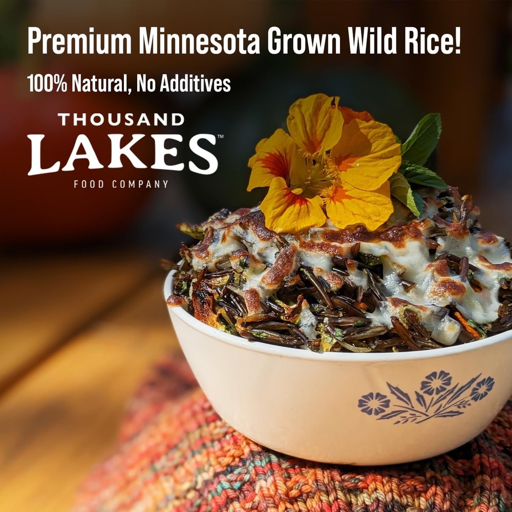100% Natural Minnesota Wild Rice - Bulk 10lbs