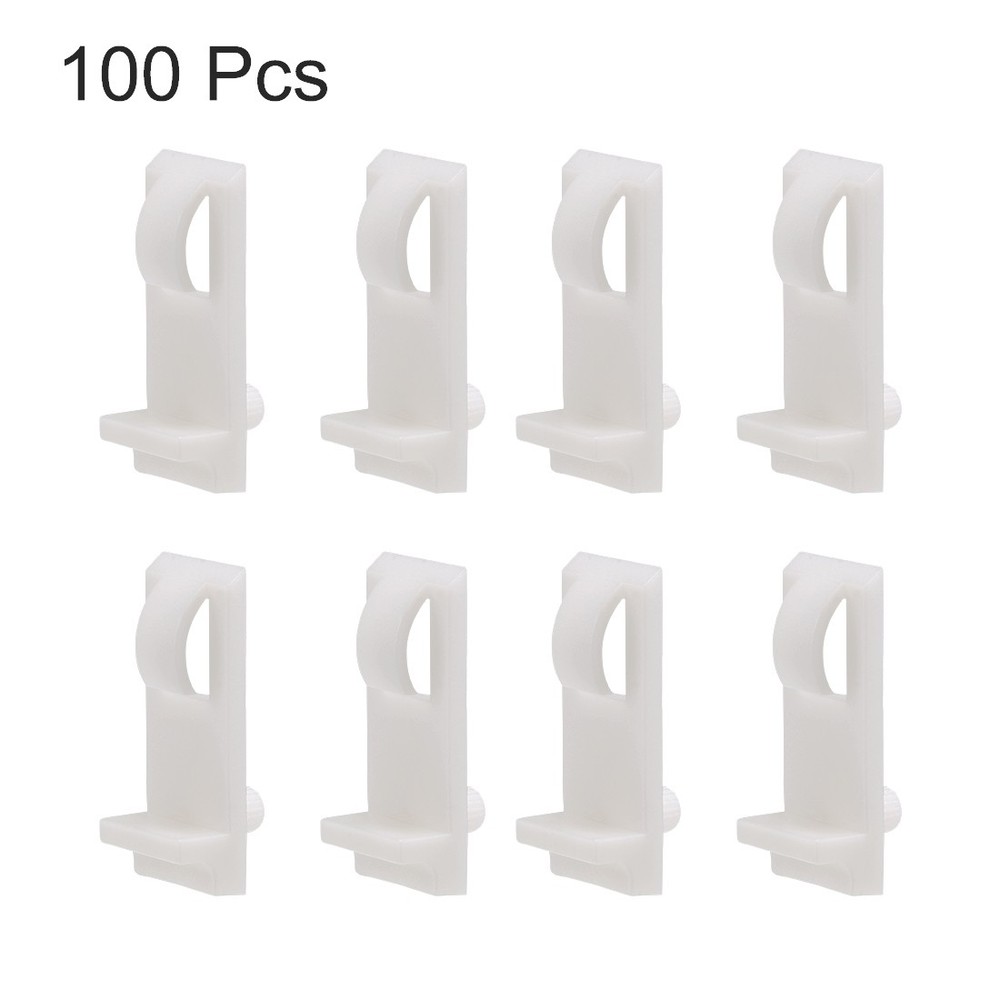 Plastic shelf plugs support, 5mm shelf -, locking bracket shelf 100pcs