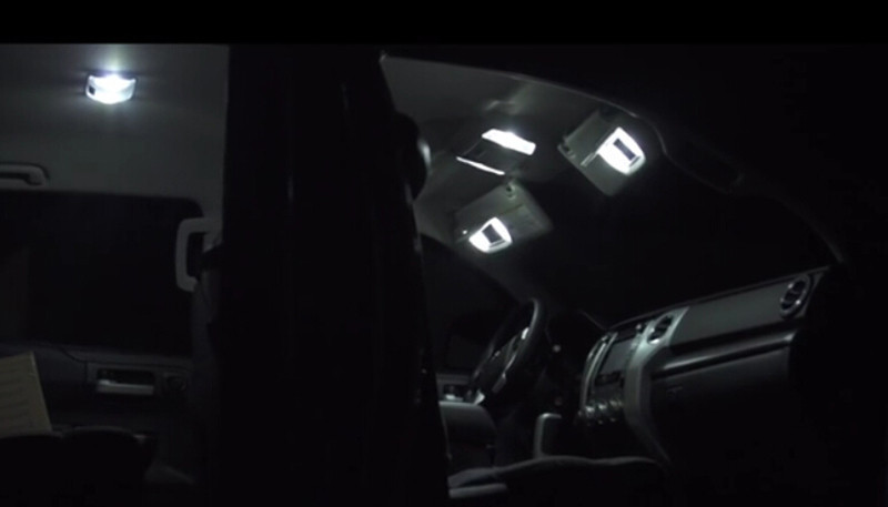 18 x White LED Interior Bulbs Lights Package For 2007-2017 2018 2009 2020 Tundra