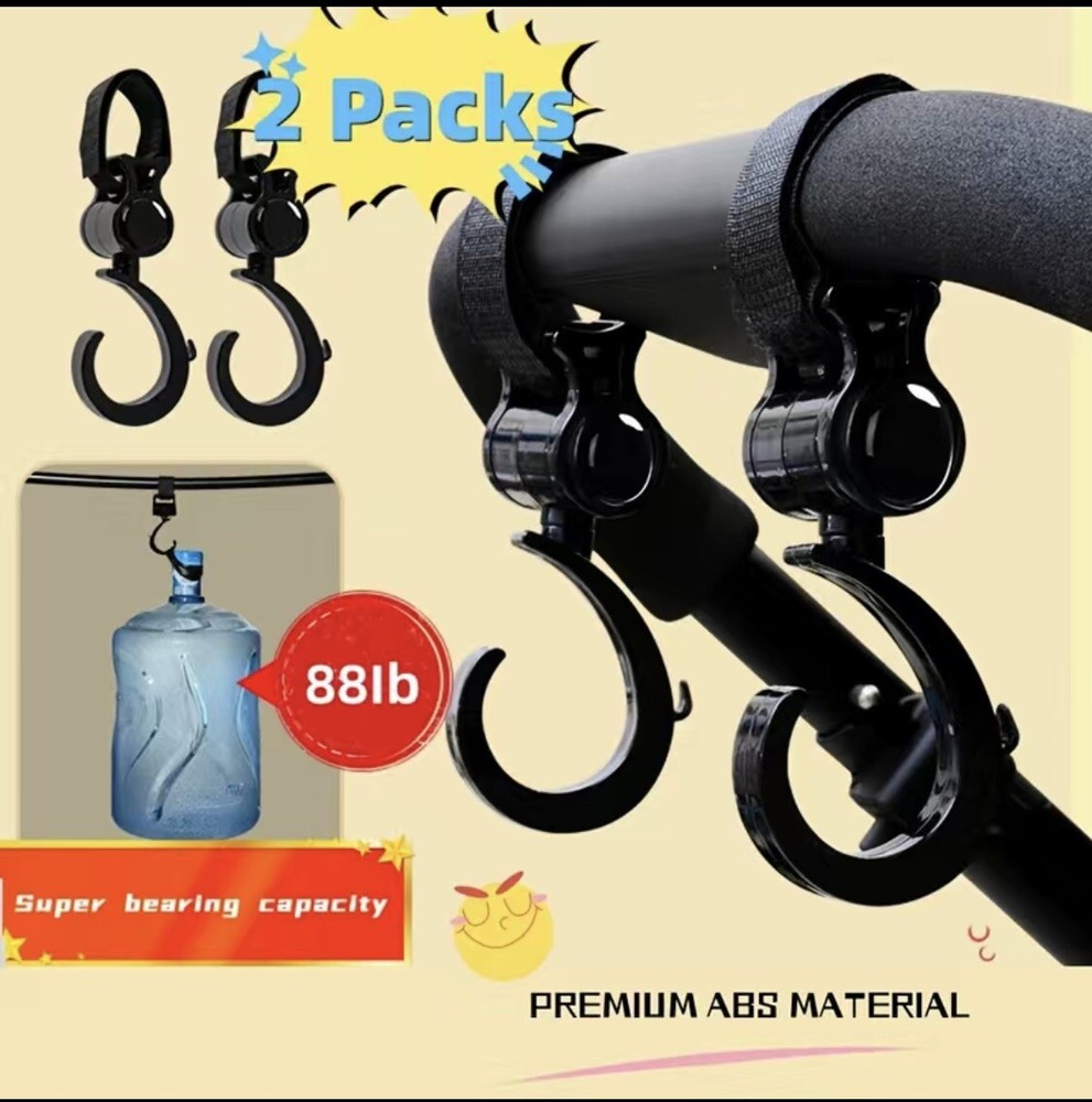 2pcs baby stroller hook