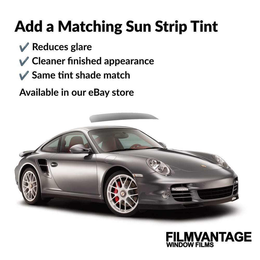 ALPINE CERAMIC PRECUT WINDOW TINT KIT FOR MERCEDES E300 E500 94-95 SIDE + REAR