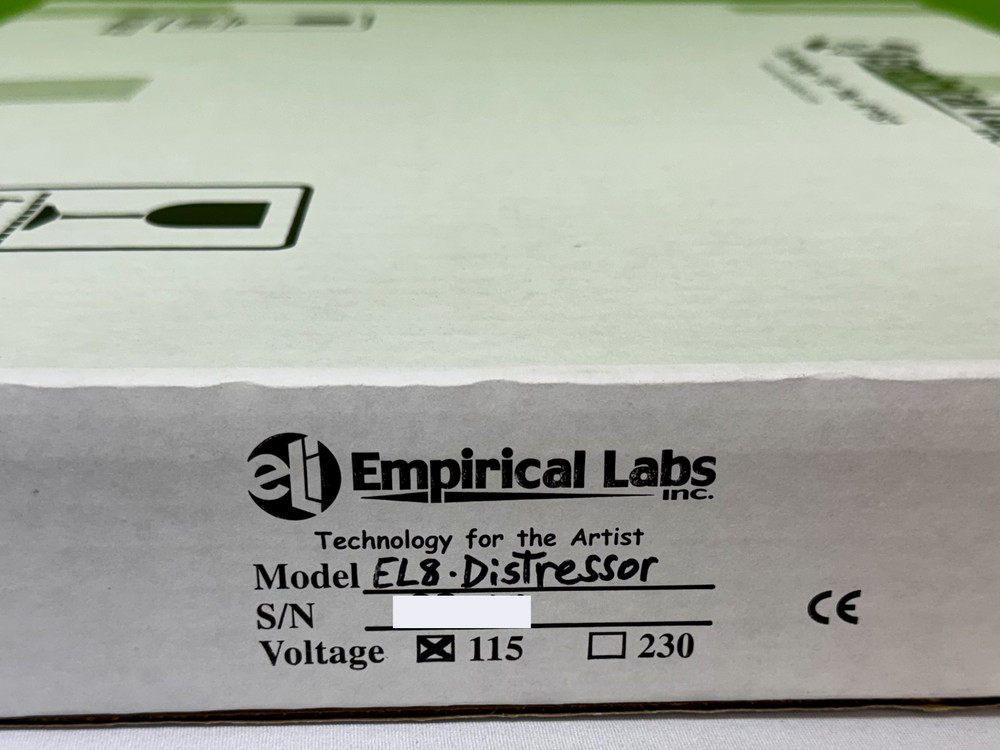 Empirical Labs EL8 Distressor Audio Compressor (BRAND NEW)