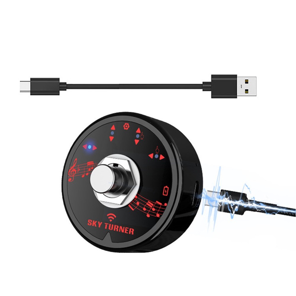 15M Transmission Range Built-in Bluetooth Modes Reading Page Turning Pedal