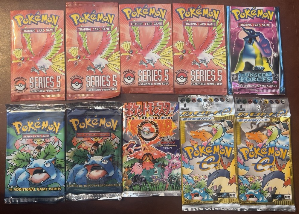 Pokemon OPEN Bags