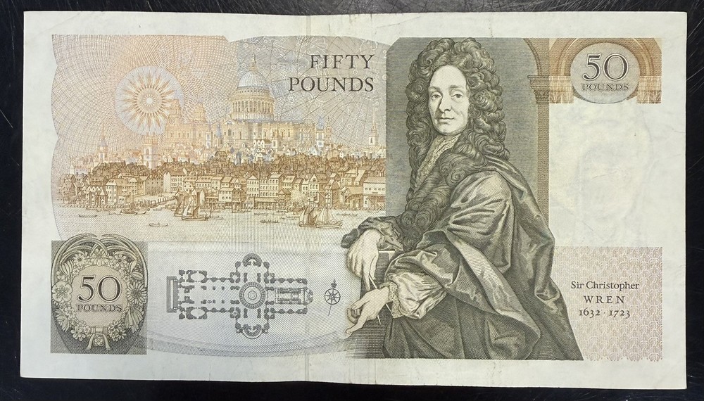 Old Fifty £50 Pound Note Excellent Condition