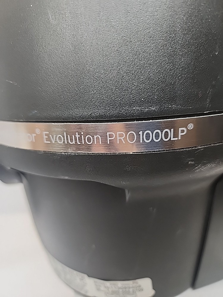 InSinkErator Evolution Series Pro 1000LP Disposal, 1HP w/Cord - Black Pre owned
