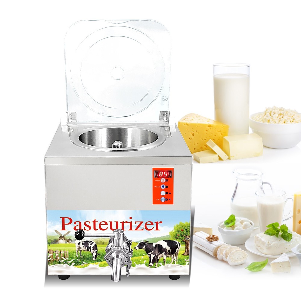 Kolice Commercial 13L Ice Cream Mix Pasteurizer, Juice Pasteurization Machine