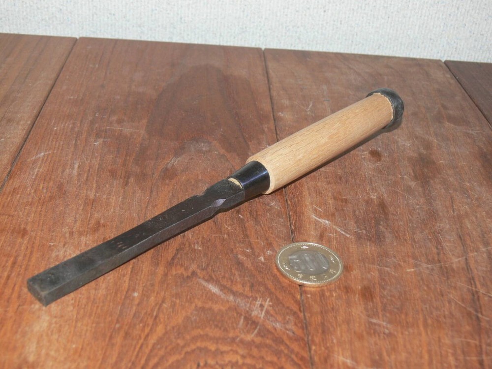 Unknown Uchinuki Nomi 12mm Round Japanese Chisel