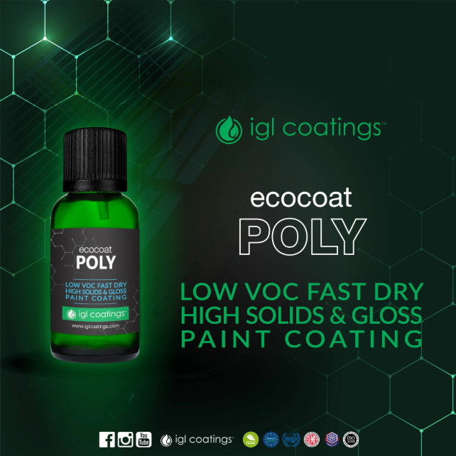 IGL Ecocoat Poly Ceramic Paint Coating Kit - High Solids Extreme Gloss (50ml)