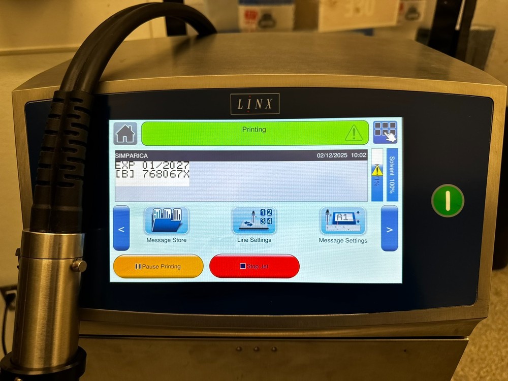 2022 LINX 8900 IP55 HIGH SPEED CONTINUOUS INKJET PRINTER