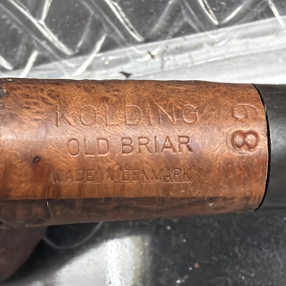 KOLDING OLD BRIAR LARGE DANISH VINTAGE PIPE BILLIARD