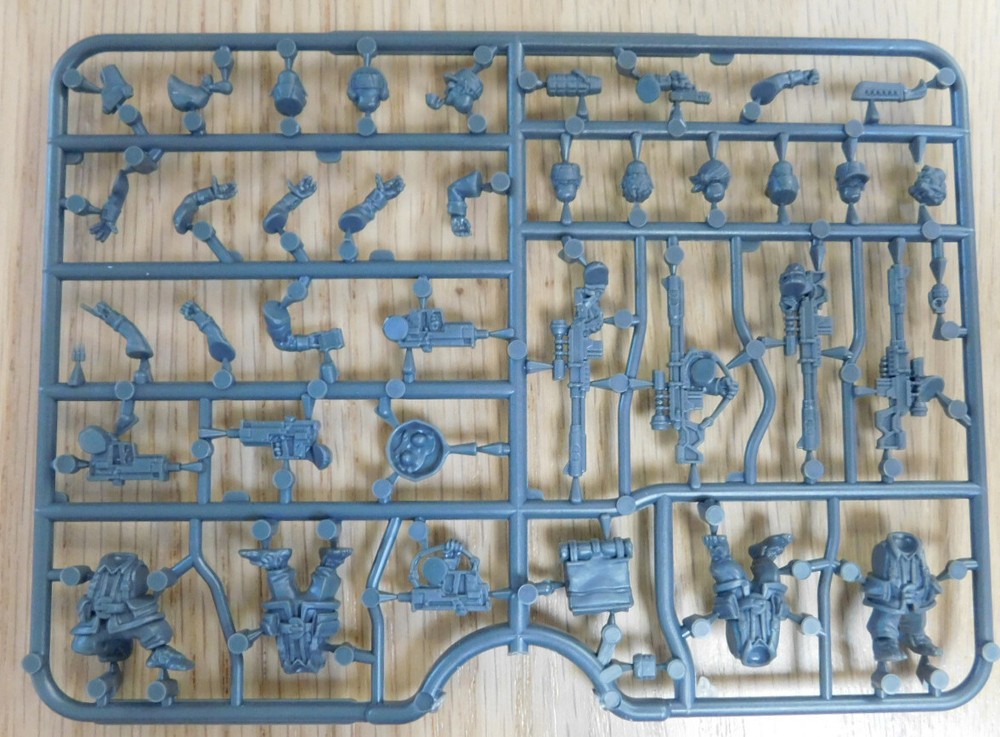 Wargames Atlantic: 28mm: Death Fields: SneakFeet one sprue