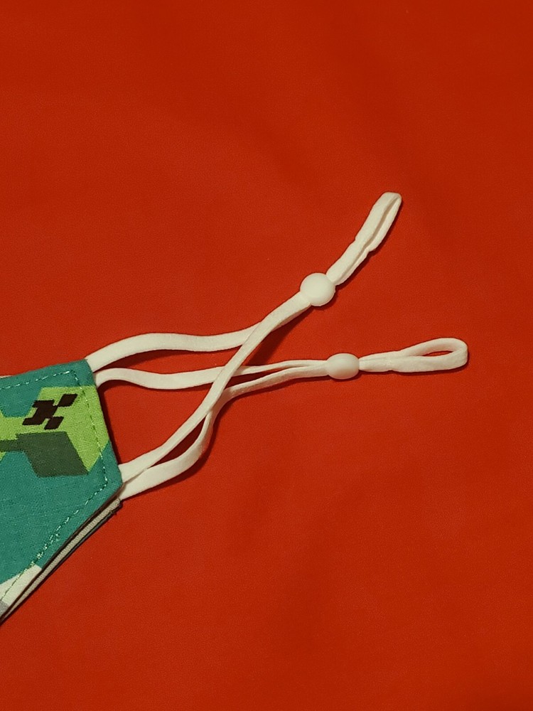 Kids Minecraft Adjustable Face Mask