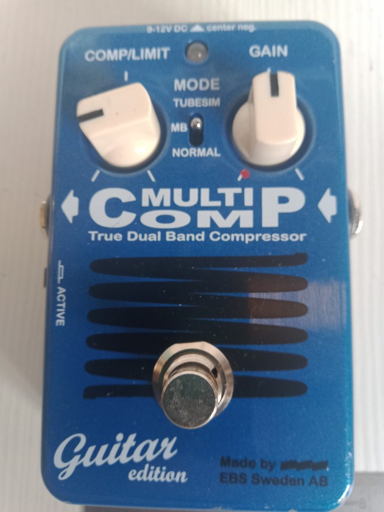 Multi Comp Ebs Guitar Compressor Effects