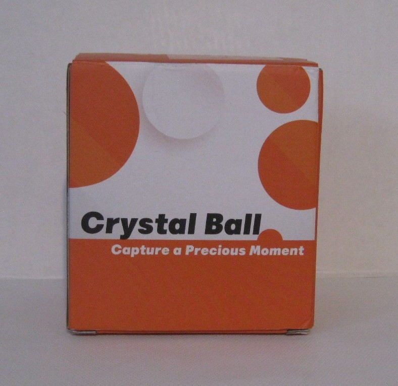 New Peledic Interactive Crystal Ball Capture Presious Moments Open Box