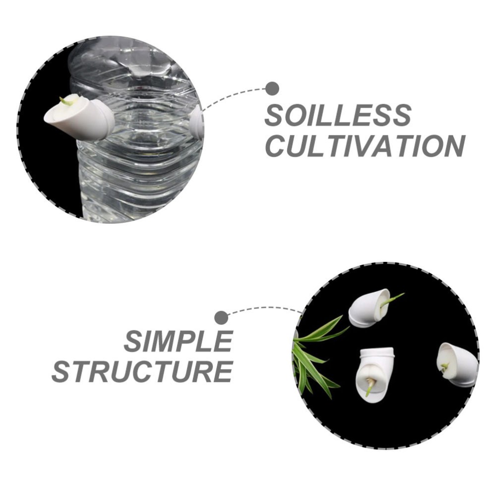 Hydroponic Tower Sponge Plastic Cups Hydroponic Planting Grow Cups
