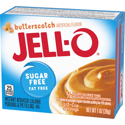 Jello Sugar Free Butterscotch Instant Pudding & Pie Filling Mix