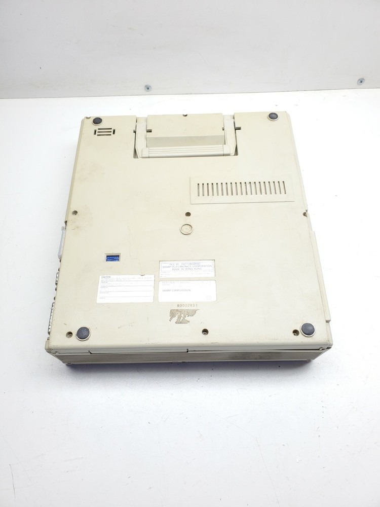 Sharp MZ-100 Luggable PC Power Tested