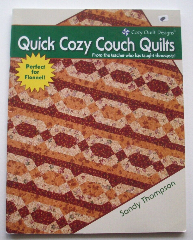Quick Cozy Couch quilts pattern 6 designs