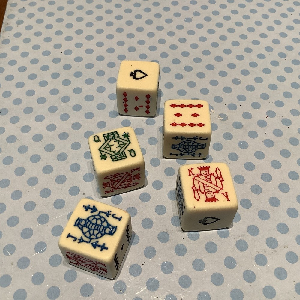 Vintage? Poker Dice,Nice Graphics