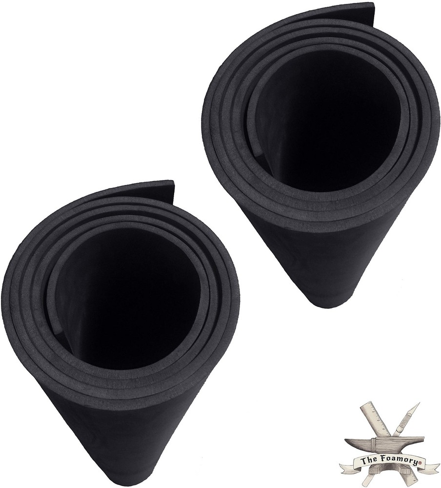 2-Pack Shape Retention EVA Cosplay Foam - 6mm 2-Pack: Thickness, Black