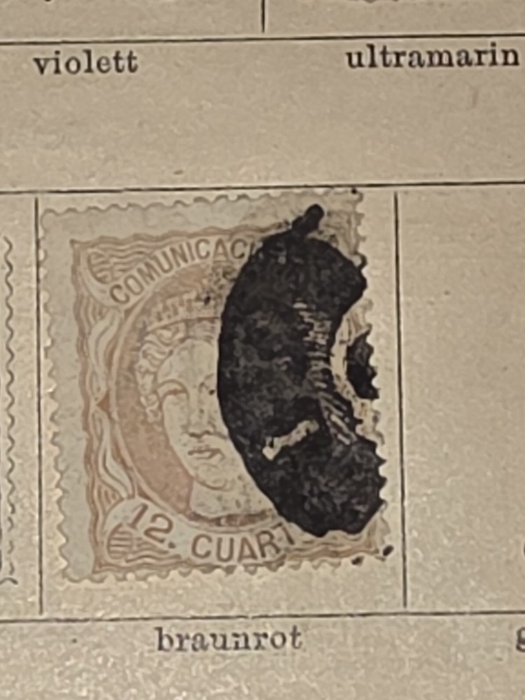 Foreign Spanien 12c Stamp Used - #I193