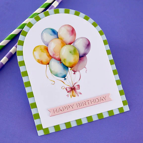 Spellbinders - Happiest Day Rub-On Sheets, SCSR-009