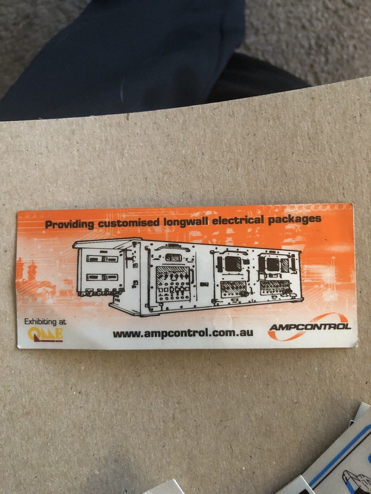 coal mining sticker