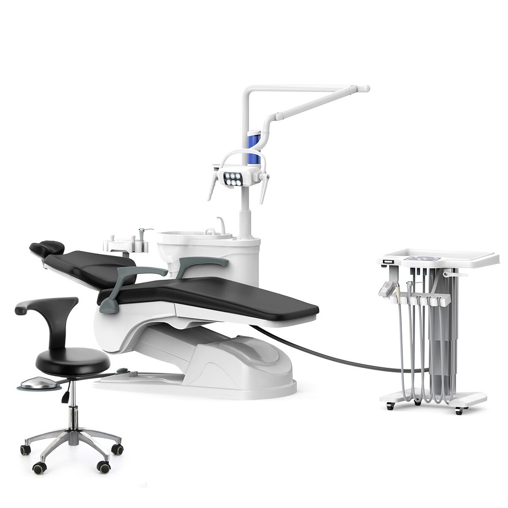 Dental Unit Chair Computer Control DC Motor /Delivery Unit With Air Compressor